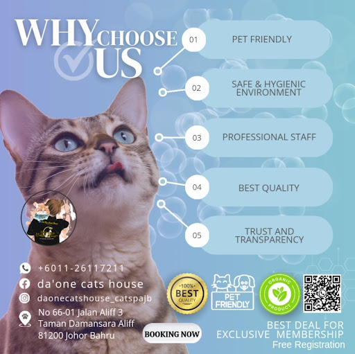 Da'One Cats House & Cats Spa Da'One Cats House & Cats Spa