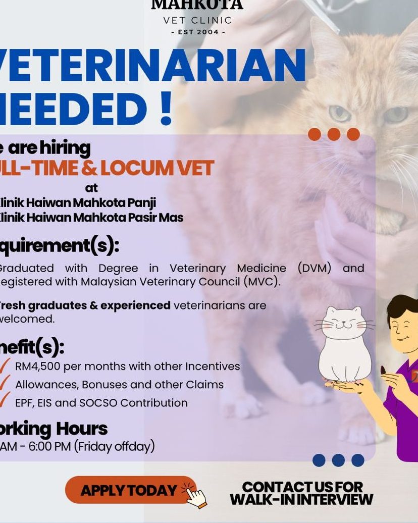 Klinik Haiwan Mahkota (MAHKOTA LIVESTOCK KT0169327-A) 1 klinik haiwan mahkota mahkota livestock kt0169327 a
